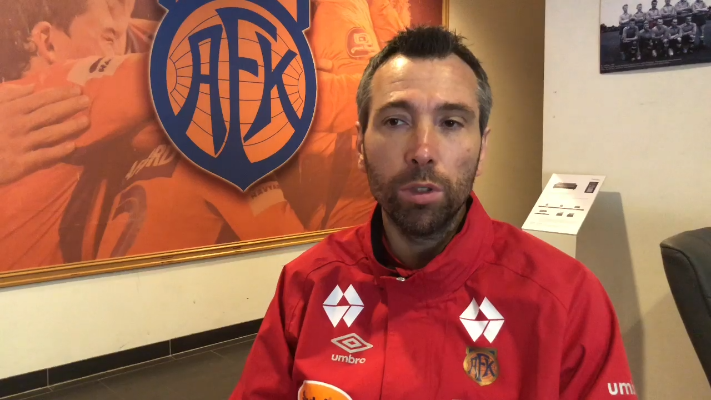 Andrea Loberto  før Glimt-kampen!